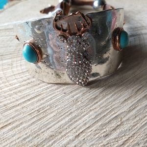 Bling deer bracelet